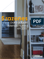 Ebook 1 - 5 Razones para Adquirir Vivienda Nueva en 2017