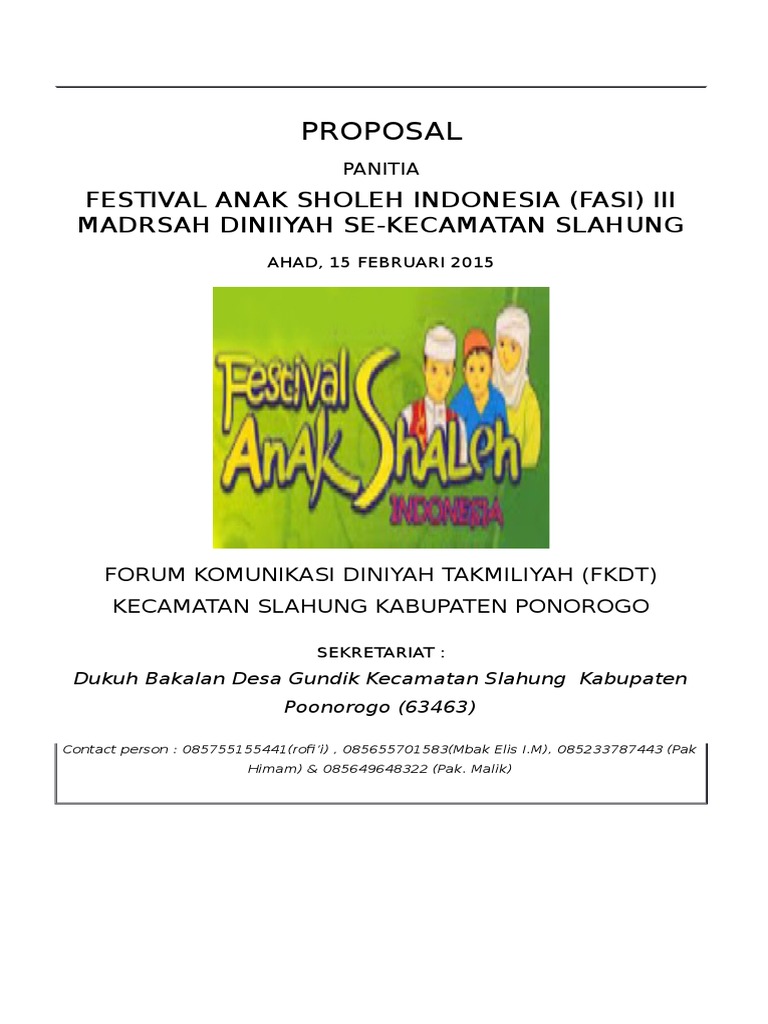 Download 810 Koleksi Background Festival Anak Sholeh HD Gratis