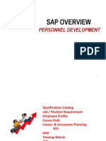 SAP- Personnel Development