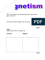 08 Worksheet Magnetism