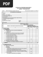 Contoh Dupak Analis Kepegawaian Pelaksana