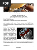 Acceso a Palabras Po Potenciales Evocados