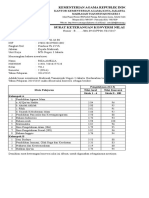 Surat Keterangan Konversi Nilai