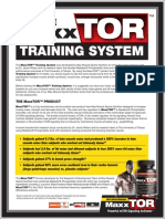 The MaxxTOR Training System by Max Muscle Nutrition
