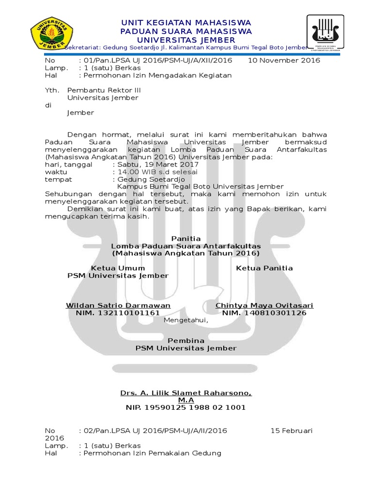 Download 50+ Contoh Surat Izin Pemakaian Gedung Sekolah Gratis