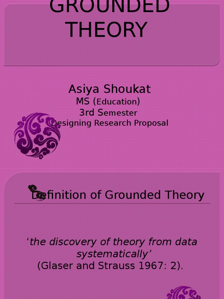 Grounded Theory PDF Academic Discipline Interactions Epistemology