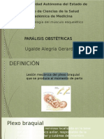 PARÁLISIS OBSTÉTRICAS; Unidad XVIII.pptx