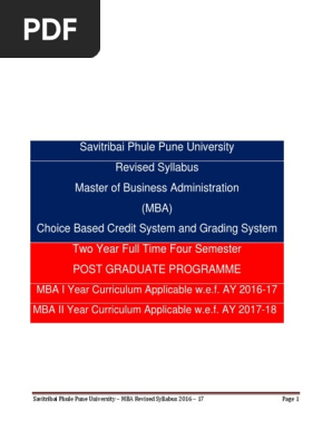 Mba New Syllabus 6 5 2016 17 Thesis Test Assessment - 