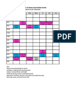 Group Class Timetable