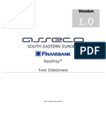 Finansbank Web Pos Test Bilgileri