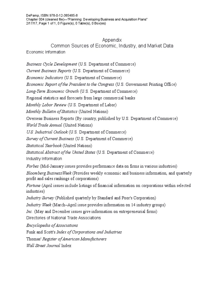 Business and Acquisition Planning Guide | PDF | United States ...