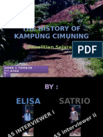 The History of Kampung Cimuning - Asal Muasal Nama Cimuning