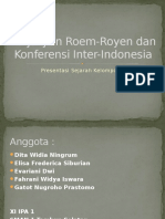 Perjanjian Roem-Royen Dan Konferensi Inter-Indonesia
