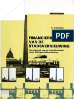 Financiering Van de Stadsvernieuwing