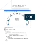 Belajar Mengkonfigurasi MPLS-VPN (PE-CE RIP) DiJunos