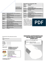 Paeds Gastrohepatology and Metabolic Diseases Flyer