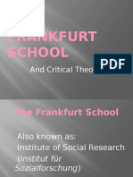 Teodorescu Frankfurt School