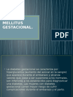 Diabetes Mellitus Gestacionalmel