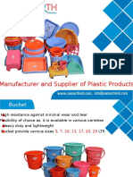 Plastic Ghamela, Plastic Bucket, Plastic Dustbin Wholesale Supplier