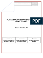 Plan Anual de Seguridad y Salud en El Trabajo - MTC