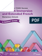 Supporting Your Childs Success in French Immersion Parent Guide