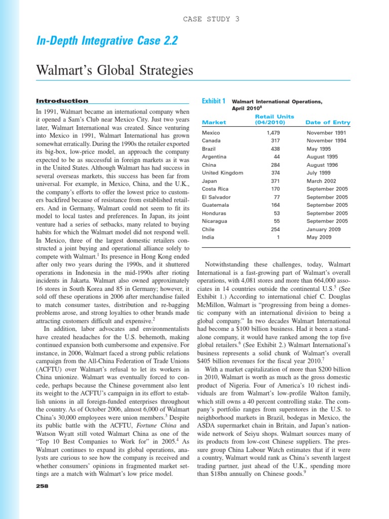3 Wal-Mart | PDF | Walmart | Retail