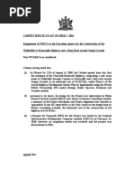 004_WT (16) 15 Confirmed Minute No 467 Engagement of NIDCO as the EXECUTING Agency for the Constrcution of the Wallerfield to Manzanilla.docx