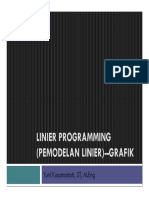 Linier Programming Management