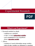 Research Experiments