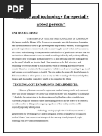 Download SCIENCE AND TECHNOLOGY FOR PHYSICALLY ABLED PERSON by DHILSHIYA DHAS SN339592342 doc pdf