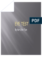 Eye test