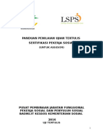 9. Panduan Penilaian Ujian Tertulis - 2016