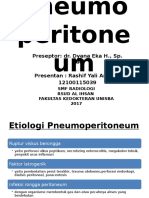 Pneumoperitoneum - Rashif
