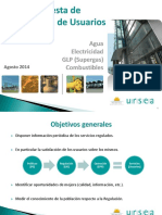 Encuesta de usuarios URSEA 2014