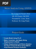 Stress Analysis Using ANSYS