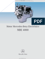 Material Motor Electronico Mbe4000 Mercedes Benz Aplicaciones Informacion Tecnica Especificaciones Rangos PDF