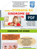 Dietoterapia en Sindrome de Down