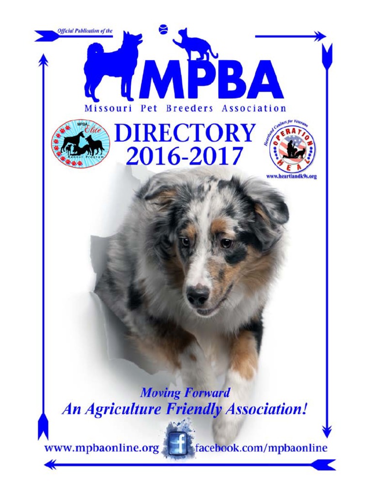 Missouri Pet Breeders Association directory Domestication