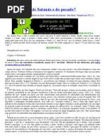 Qual a Origem de Satanás e Do Pecado