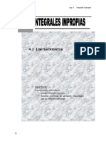 Integrales Impropias