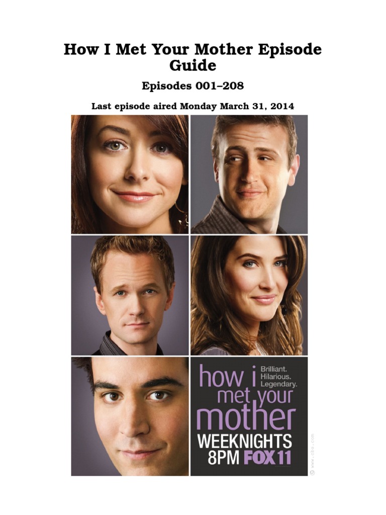 Himym PDF | PDF | Cbs Network Shows