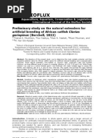 Download Preliminary study on the natural extenders for artificial breeding of African catfish Clarias gariepinus Burchell 1822 by Muchlisin ZA SN33961678 doc pdf