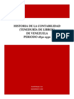 Historia Contabilidad 1830 1930