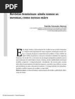 Revistas Femininas Ainda Somos as Mesmas Como Nossas Mães
