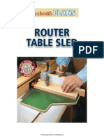 Router Table - Sled