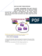 Cara Menyatukan File Part Yang Dipecah
