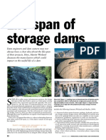 Lifetime of Storage Dams