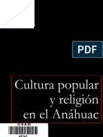 Cultura Popular y Religión en El Anahuac