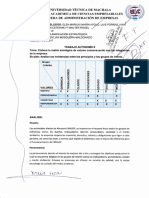 Elaboración de La Matriz Axiológica de Valores y Principios