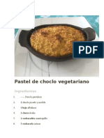 Pastel de Choclo Vegetariano